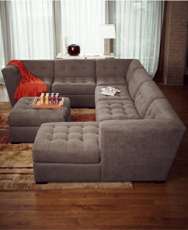 Fabric Reclining Sectional Exclusive Production All Colors Custom Sizes Sectional Sofas