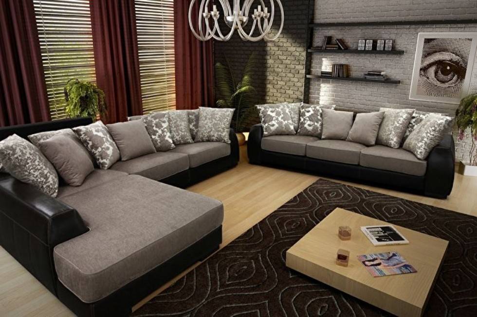Grey Sectional With Chaise Exclusive Production All Colors Custom Sizes Sectional Sofas