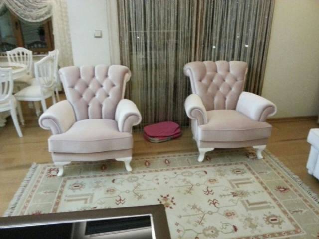 Leather Armchair With Ottoman Fabric Leather Color Options Exclusive