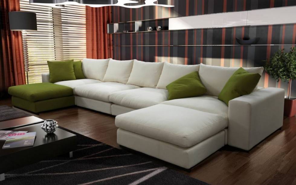 Leather Couch With Chaise Exclusive Production All Colors Custom Sizes Sectional Sofas