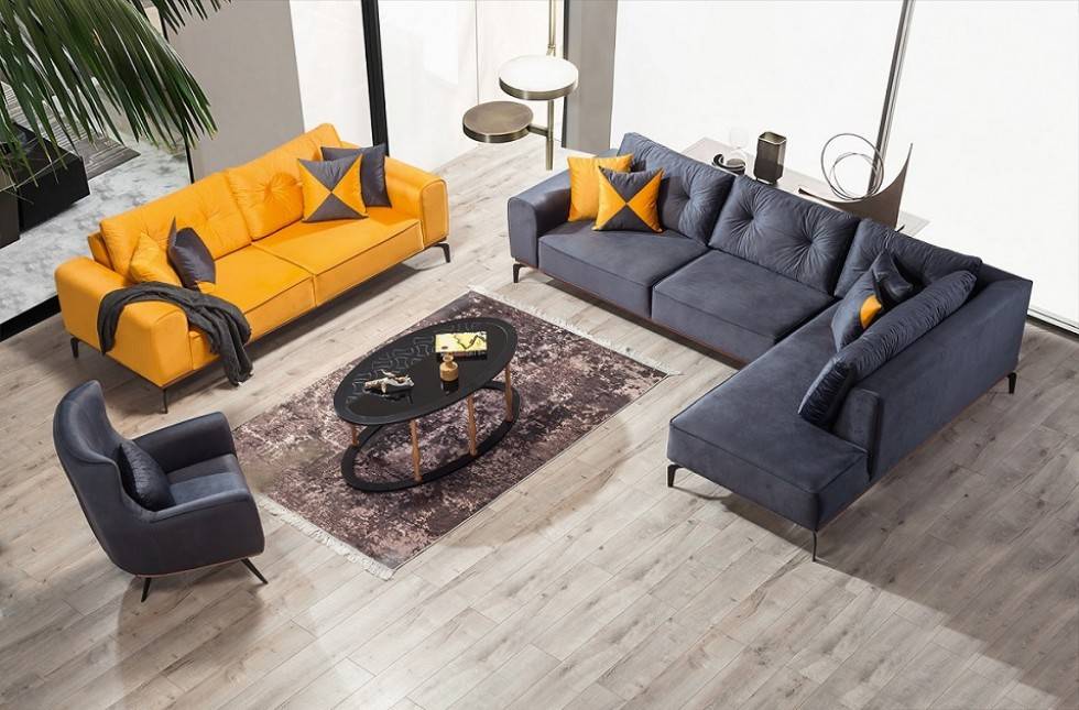 New Design L Type Sofa L Sofa Exclusive Production