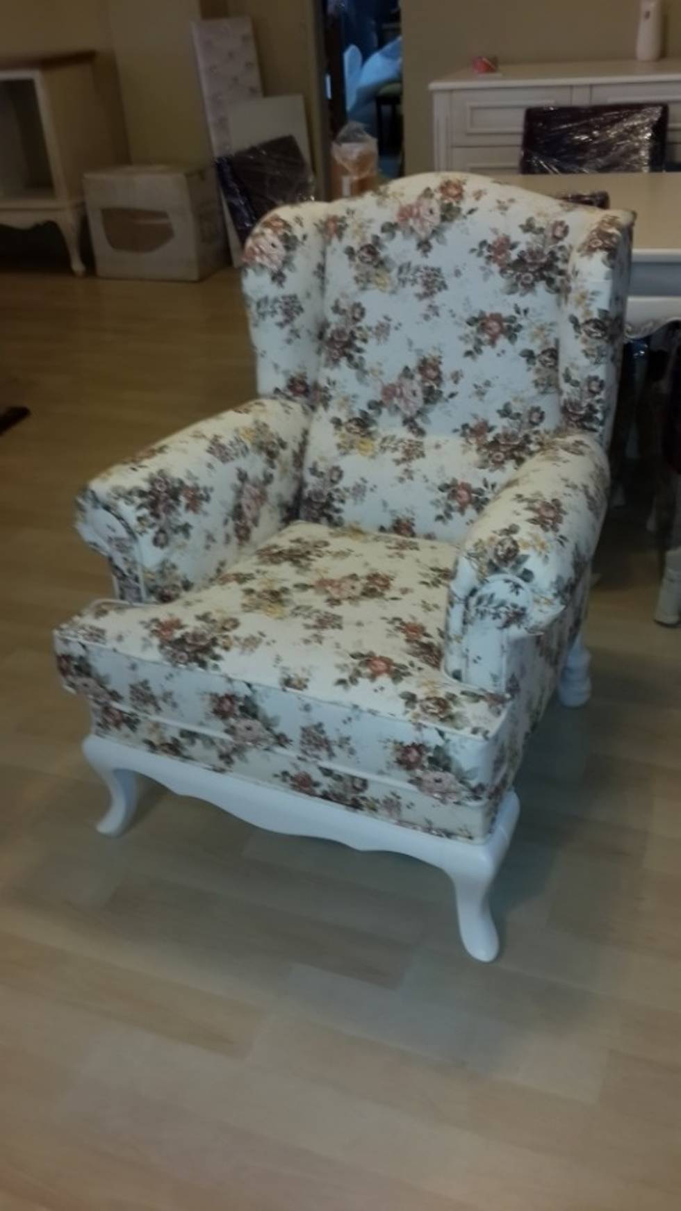 Oversized Armchair Fabric Leather Color Options Exclusive