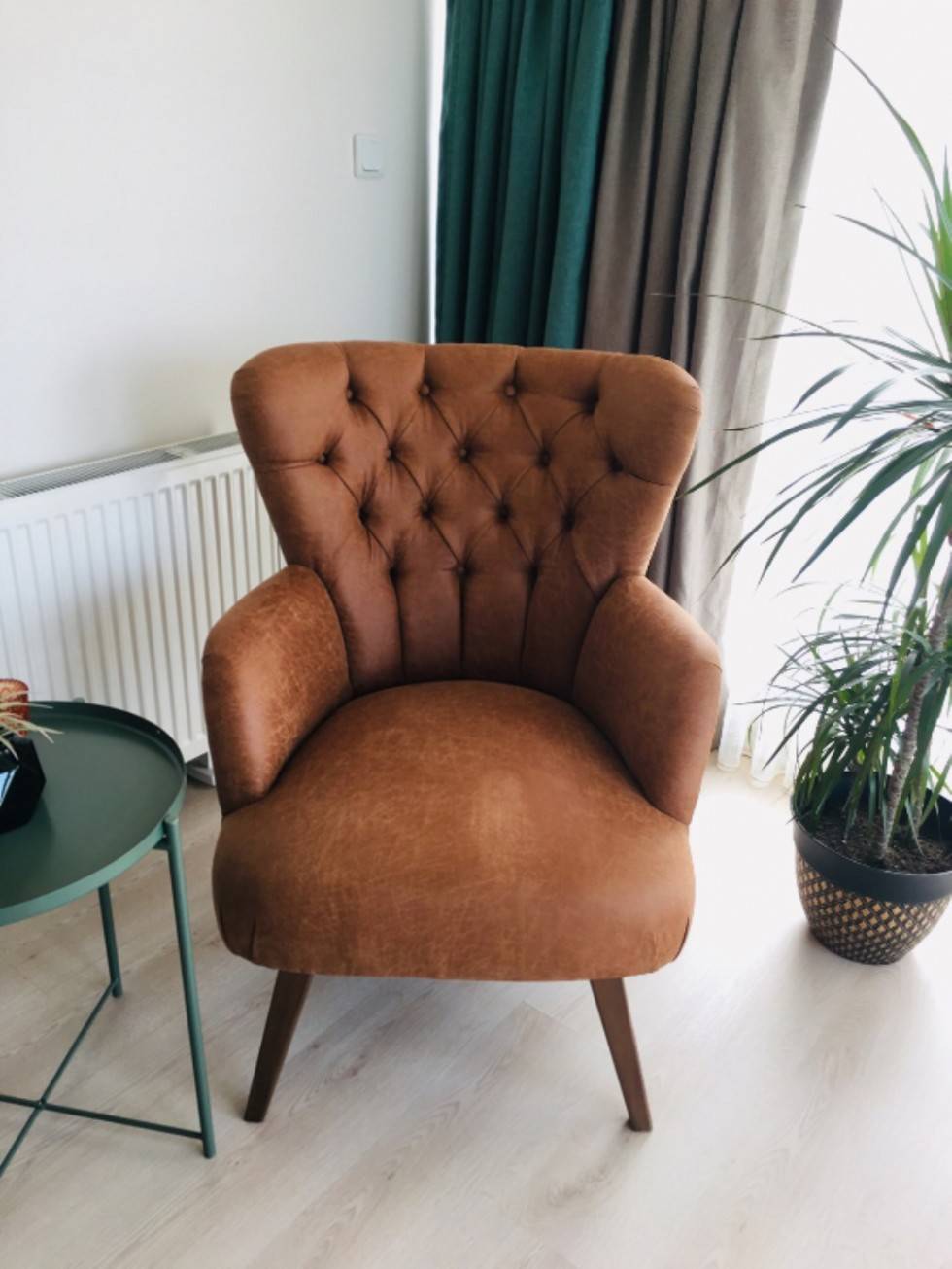 Reading Armchair Fabric Leather Color Options Exclusive