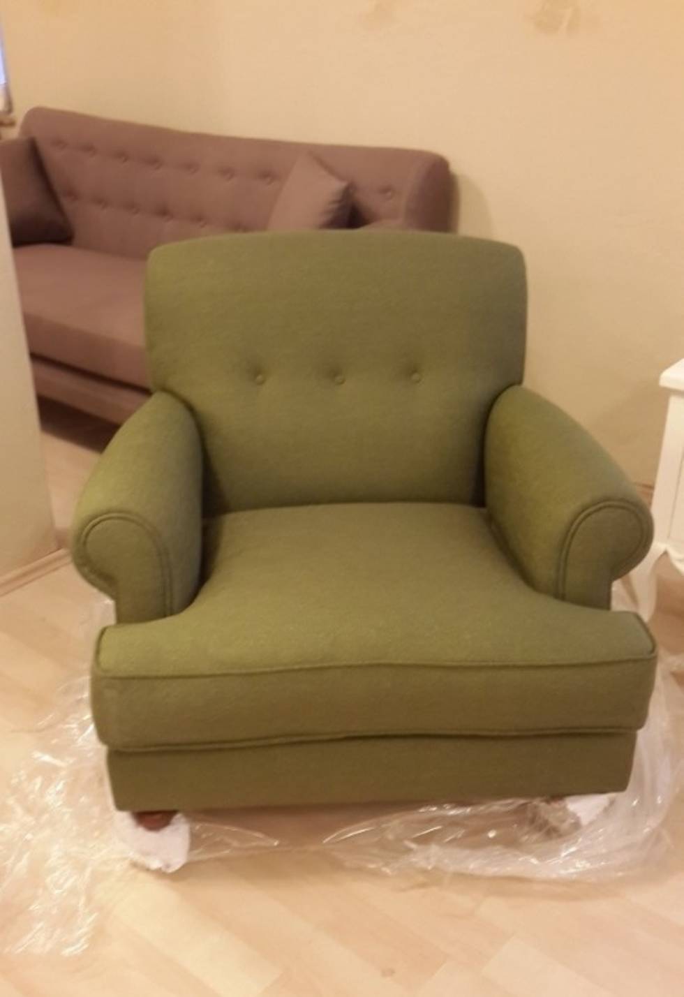 Rocking Armchair Fabric Leather Color Options Exclusive