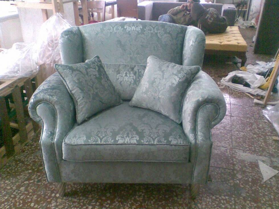 Straight Back Armchair Fabric Leather Color Options Exclusive