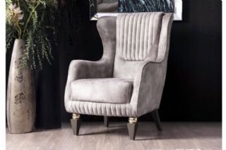 Cane Armchair Fabric Leather Color Options Exclusive