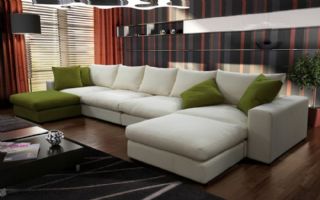 Leather Couch With Chaise Exclusive Production All Colors Custom Sizes Sectional Sofas