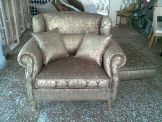 Lounge Armchair Fabric Leather Color Options Exclusive